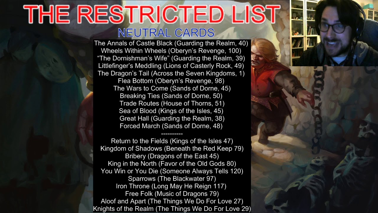 Trial By Combat Restricted List Announcement Show!